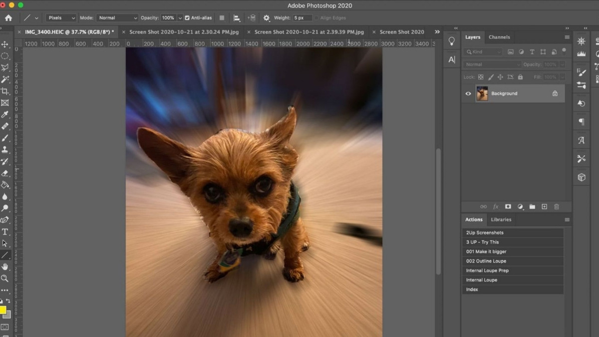 Ứng dụng thực tế của blur là gì trong phần mềm