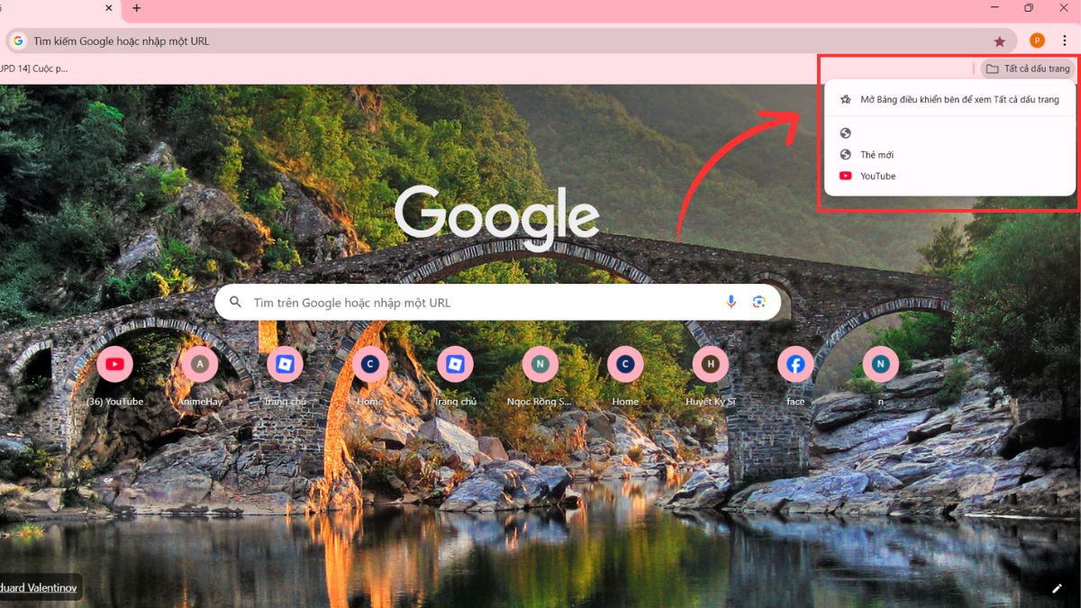 bookmark là gì - Cách mở Bookmark trên Chrome