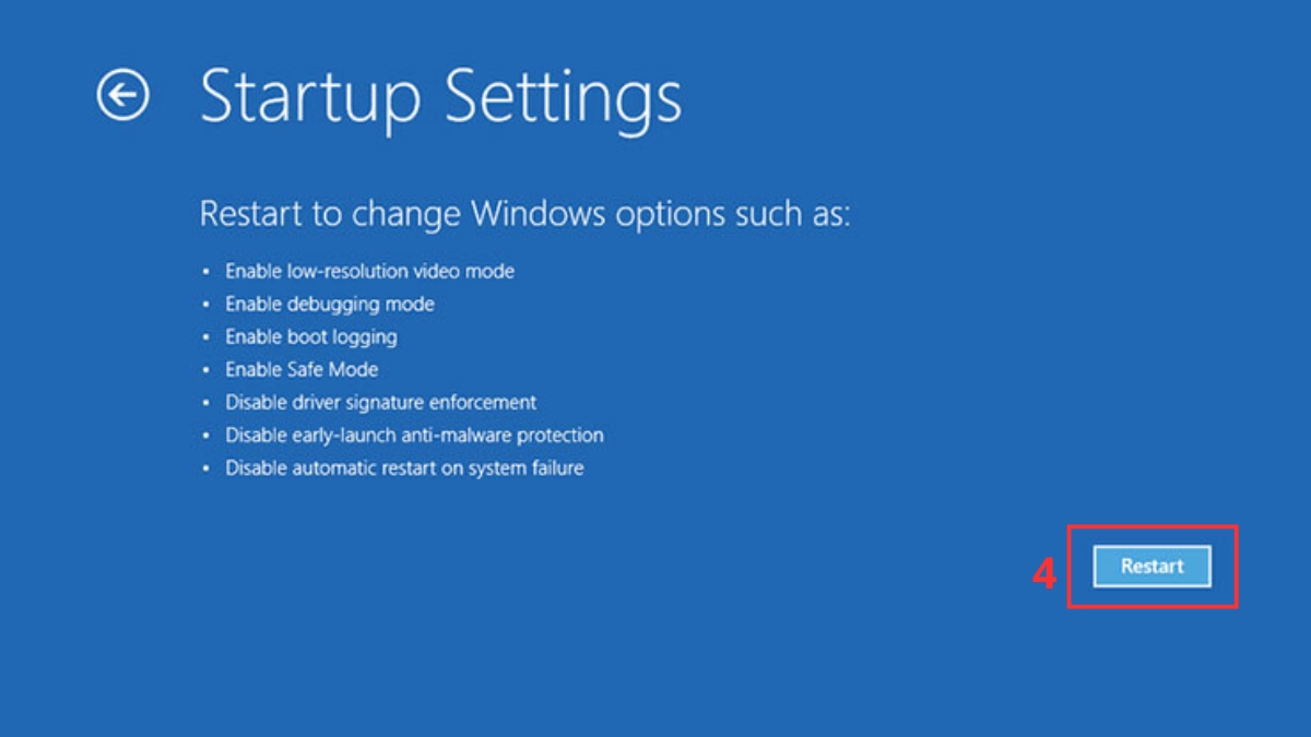 Sử dụng Boot Troubleshooting để chẩn đoán lỗi boot loop bước 2
