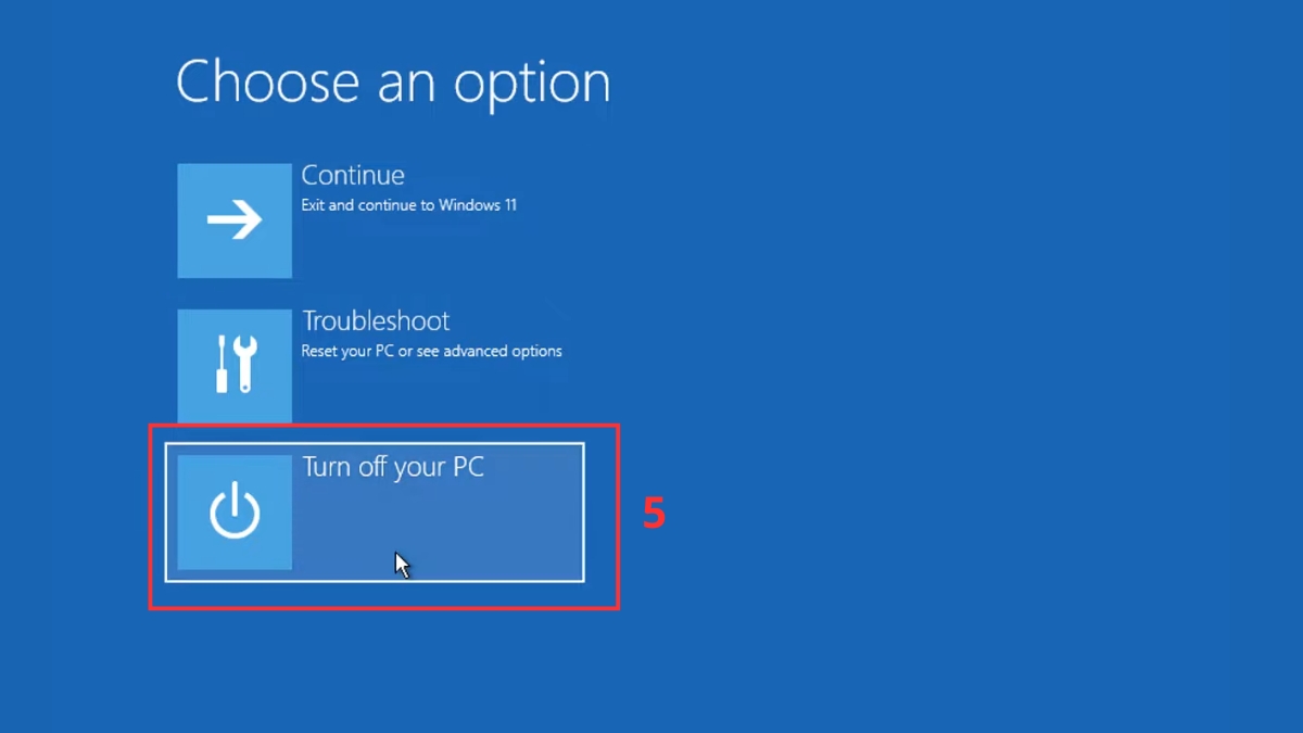 Sửa Boot Sector bước 3