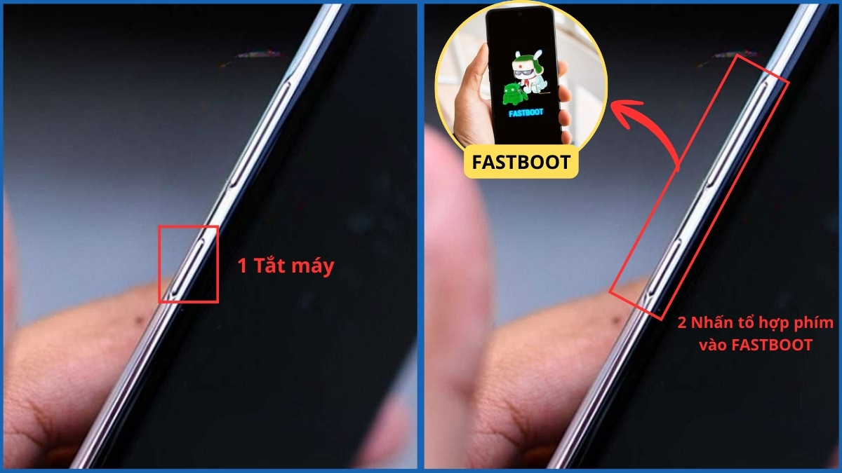 Thoát boot loop qua chế độ Fastboot (Android) bước 1