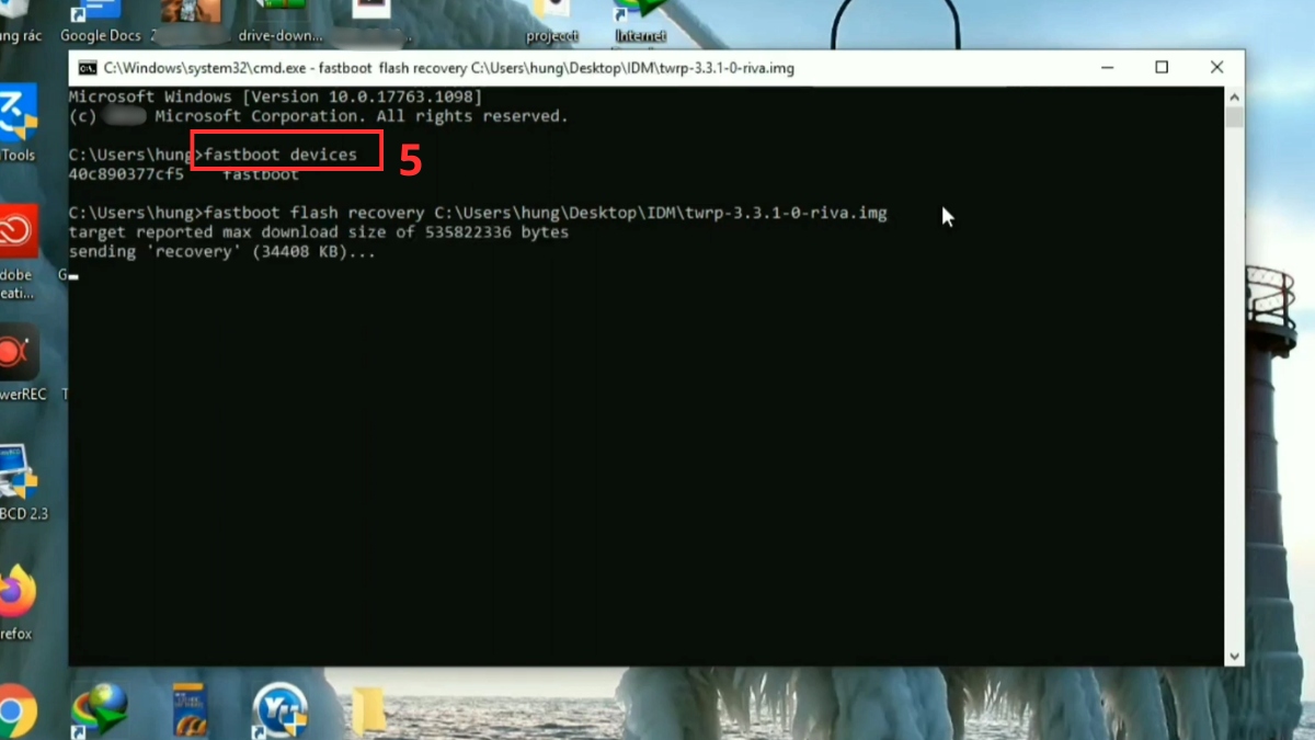 Thoát boot loop qua chế độ Fastboot (Android) bước 4