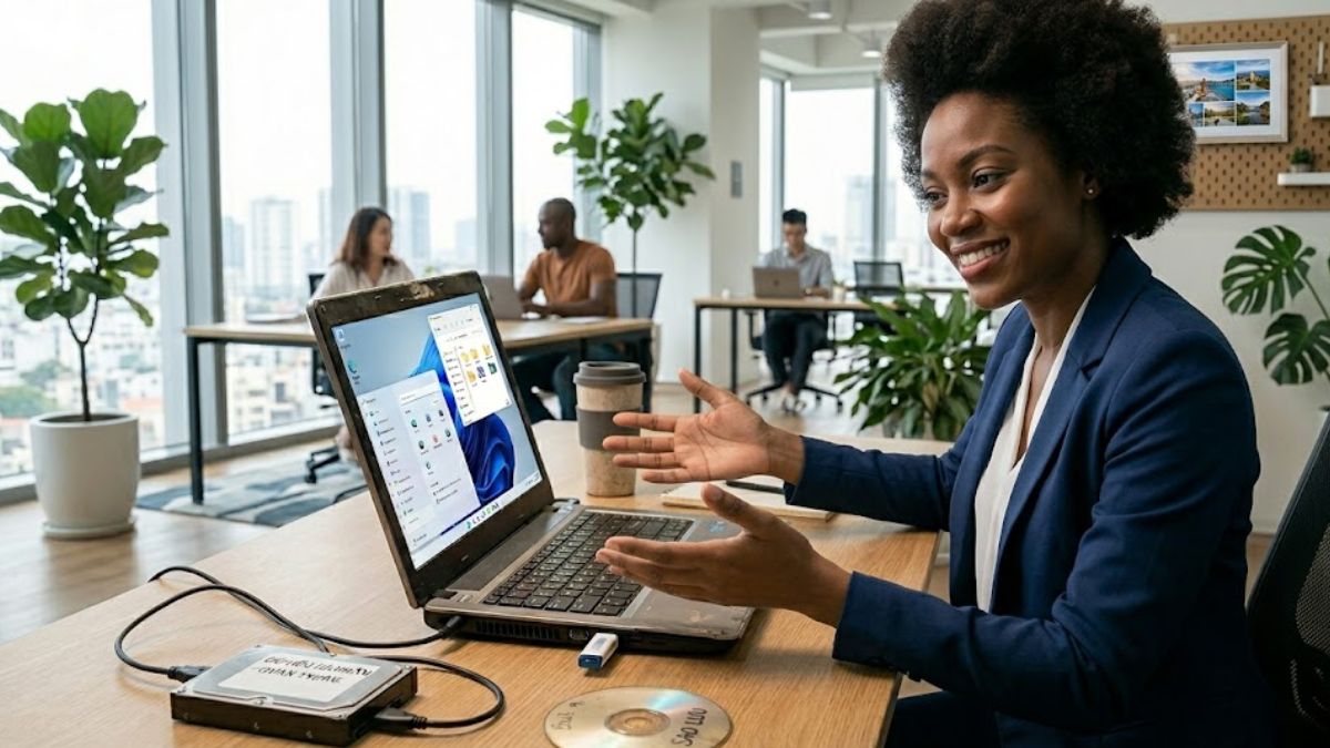 Cài lại Win có mất dữ liệu không? trường hợp không mất