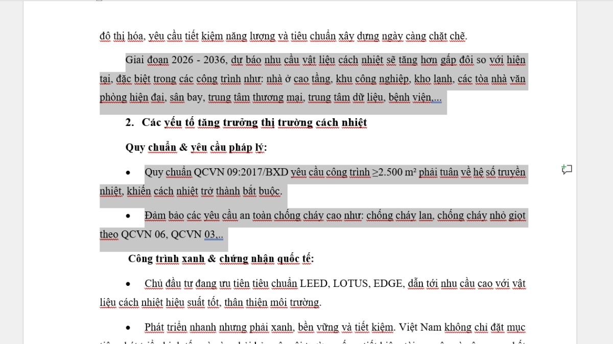 Cách bôi đen ngắt quãng trong Word bước 3