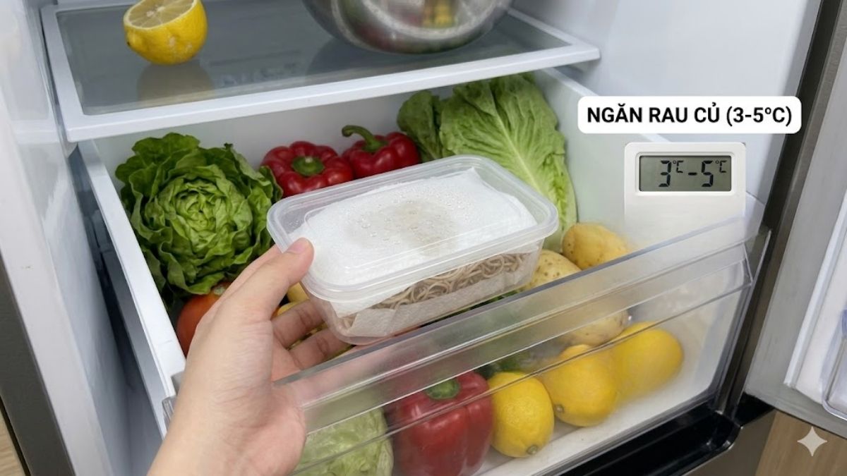  Cách bảo quản hoa chuối đã thái trong tủ lạnh đúng chuẩn bước 4