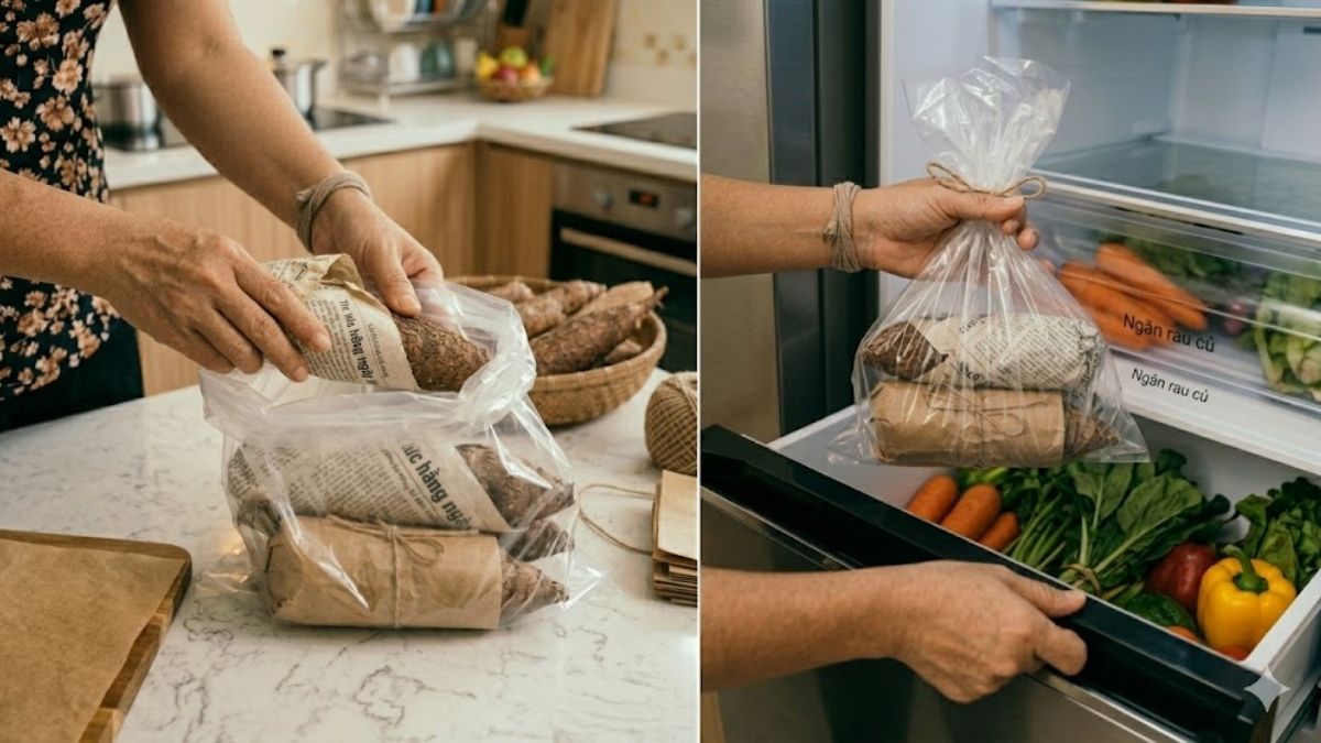 cách bảo quản khoai mì sống trong tủ lạnh chuẩn bước 4