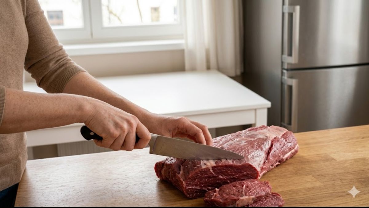 Cách bảo quản thịt trong tủ lạnh bằng cách sơ chế trước khi bảo quản bước 2