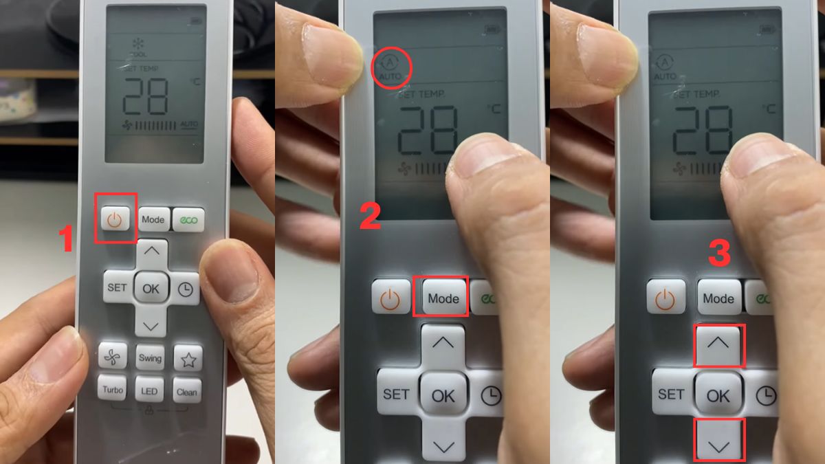 Dùng chế độ Auto Mode