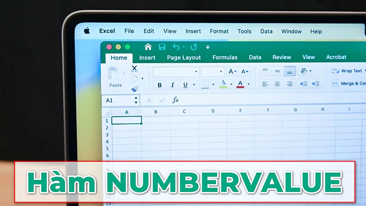 Cách bỏ dấu phẩy trong Excel bằng hàm NUMBERVALUE