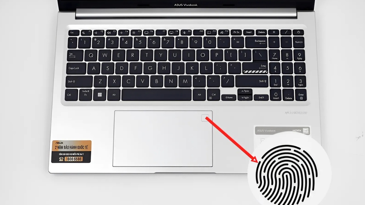 các dòng máy giúp thực hiện cách cài vân tay cho laptop