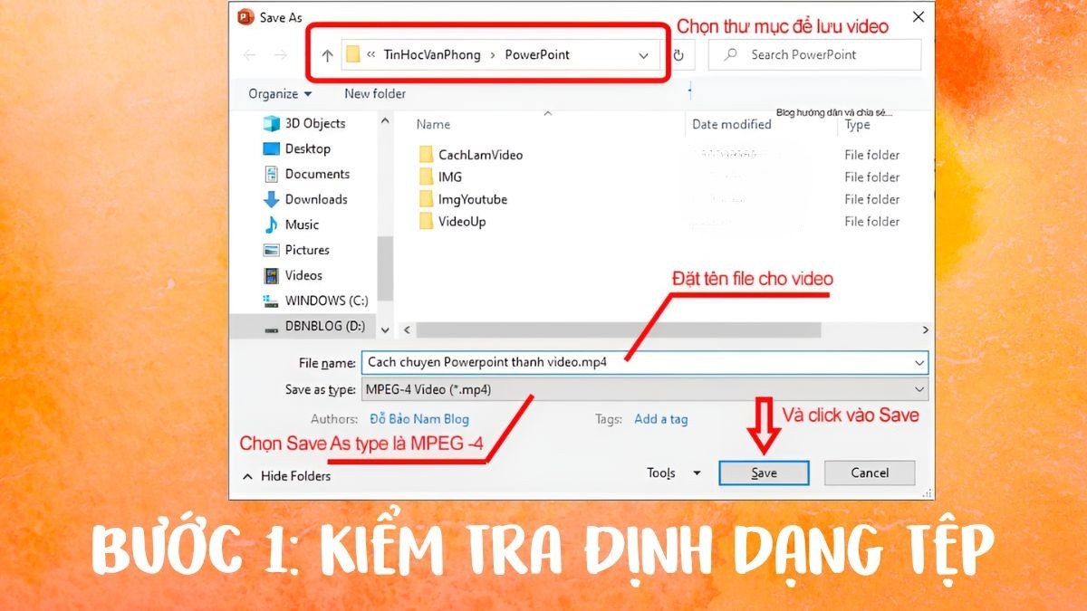 Cách chuyển PowerPoint thành video trực tiếp