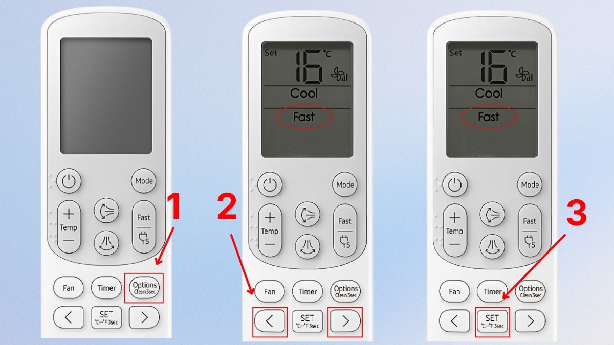 Cách chỉnh chức năng làm mát