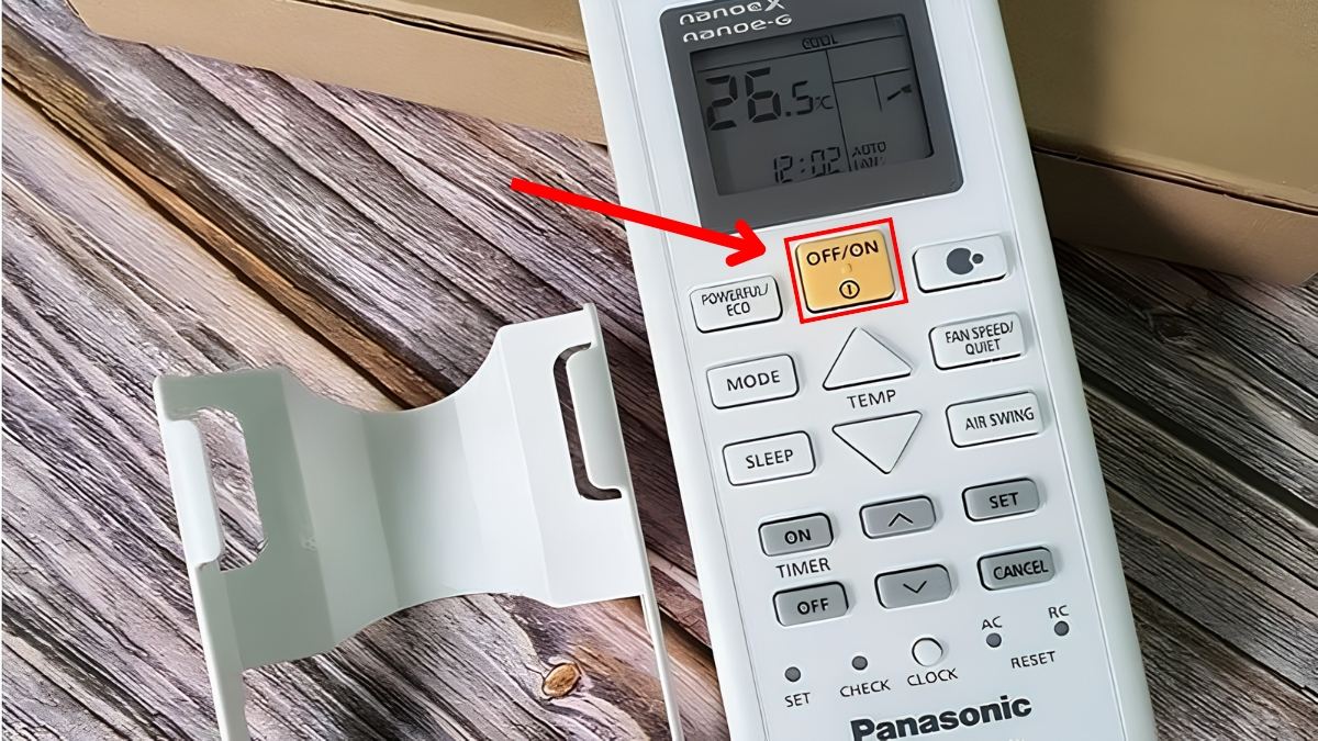 Cách chỉnh máy lạnh bằng điều khiển  Panasonic