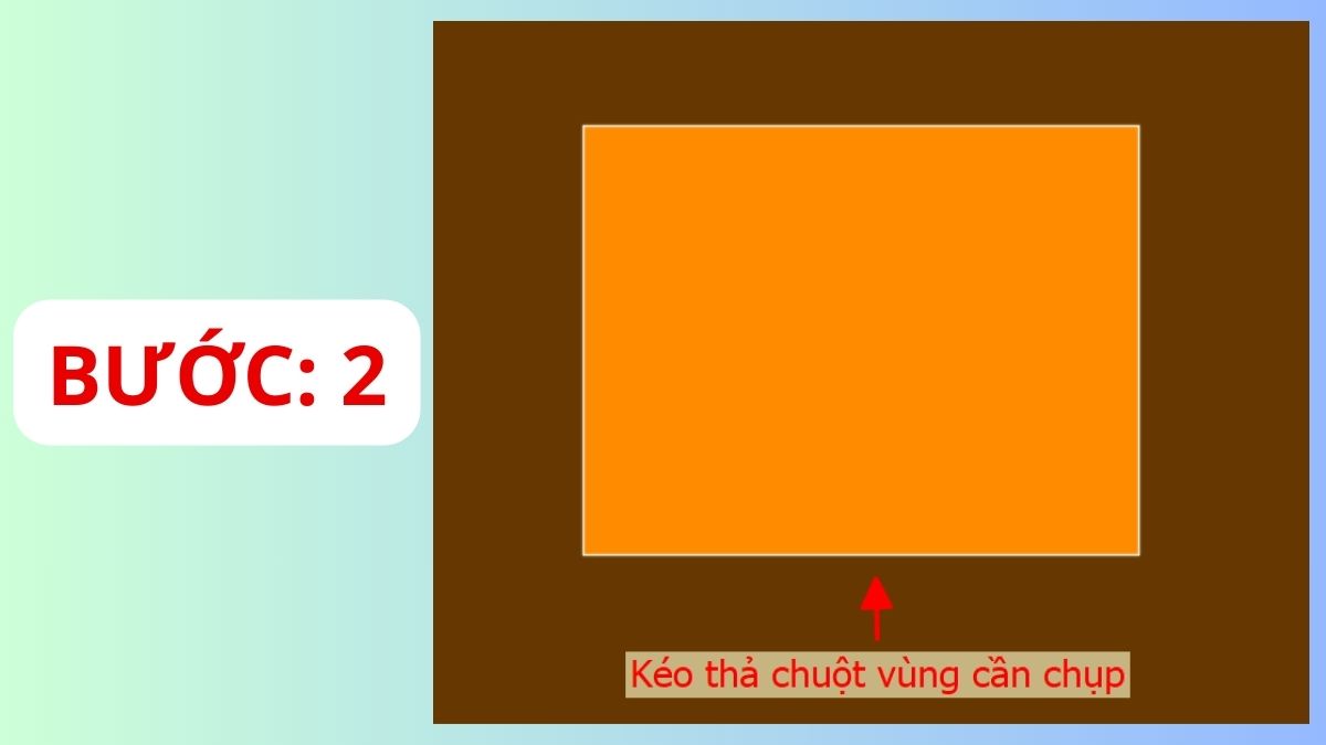 Cách chụp một phần màn hình Lenovo bằng phím tắt bước 2
