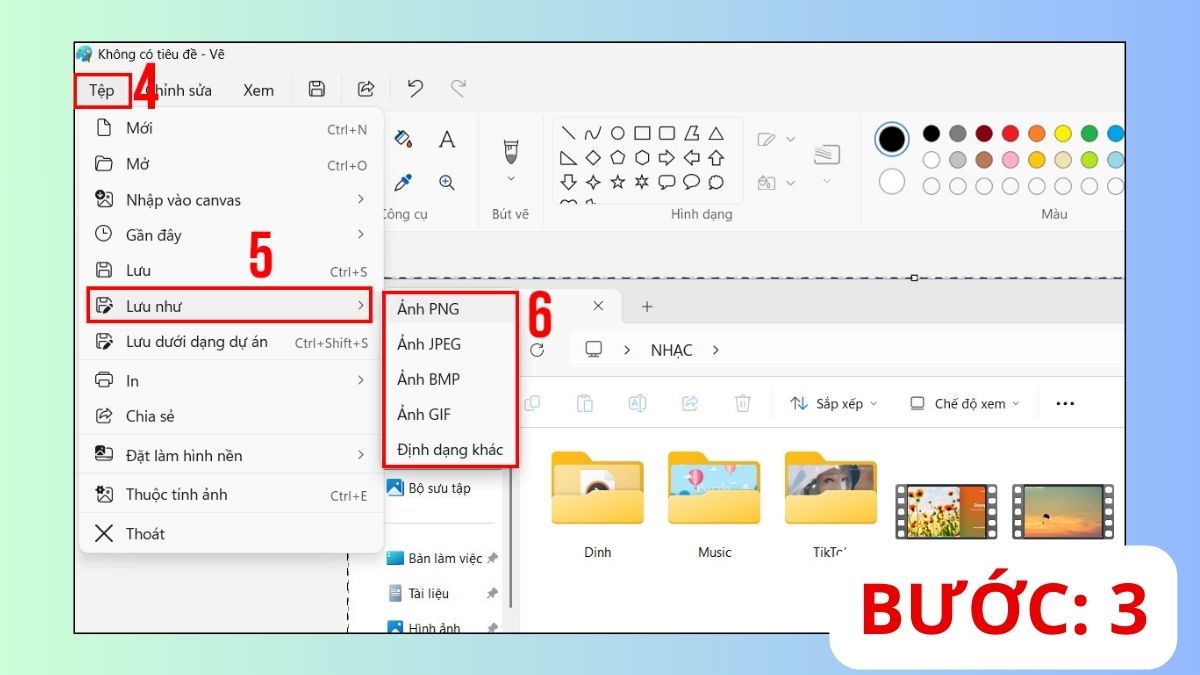 Cách chụp 1 cửa sổ đang mở trên laptop Lenovo bước 3