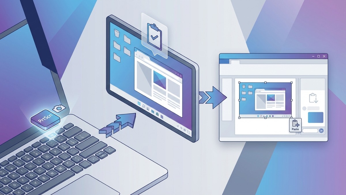 cách chụp màn hình laptop msi bằng phím tắt