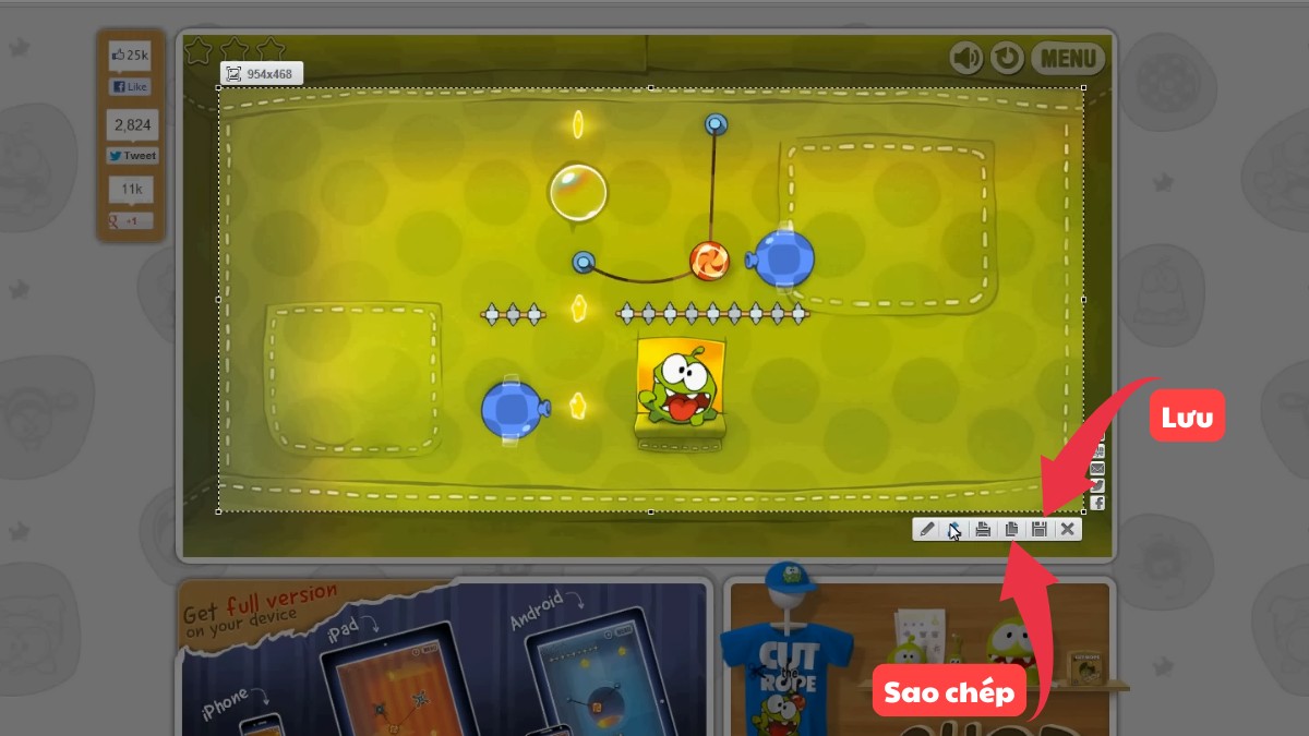 cách chụp màn hình laptop msi bằng lightshot bước 2