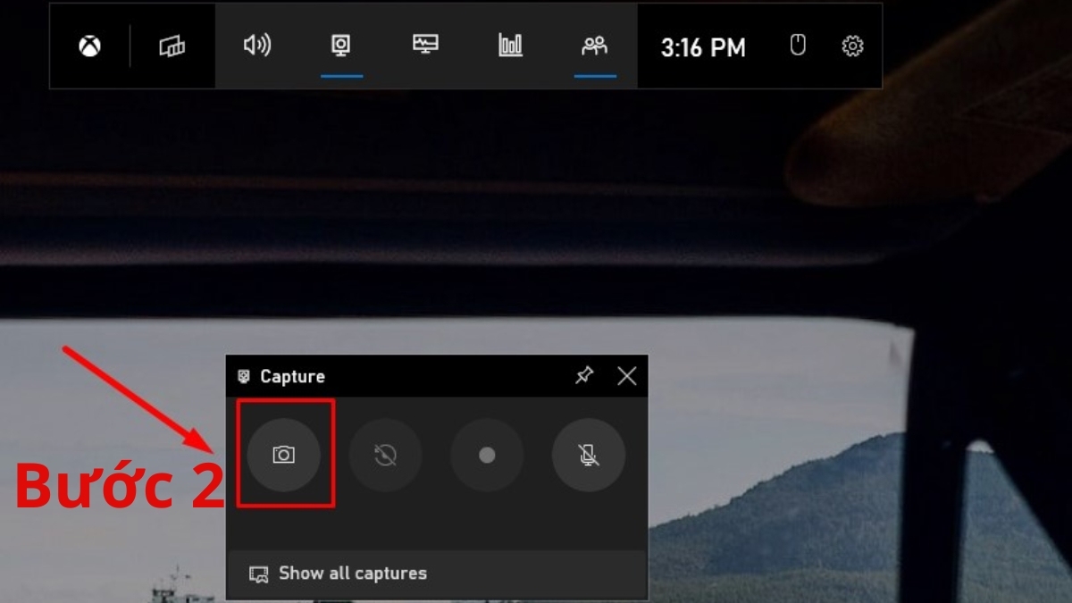 Cách chụp màn hình máy tính Acer bằng xbor game bar bước 2