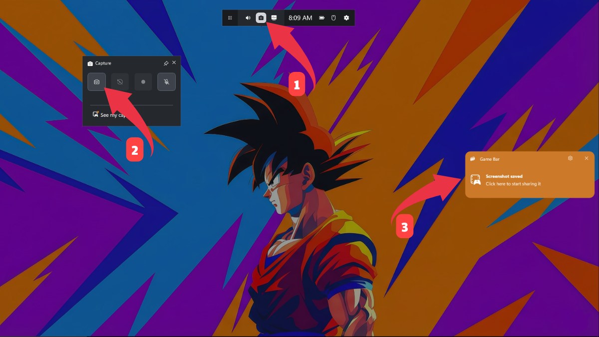 cách chụp màn hình máy tính asus win 10 bằng xbox game bar