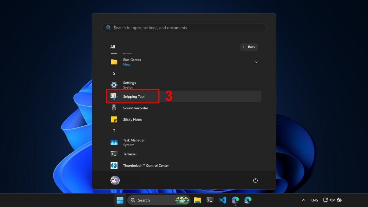 Cách chụp màn hình máy tính bằng chuột trên Windows bước 1 tiếp theo