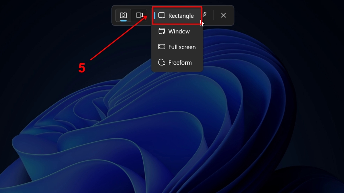 Cách chụp màn hình máy tính bằng chuột trên Windows bước 3