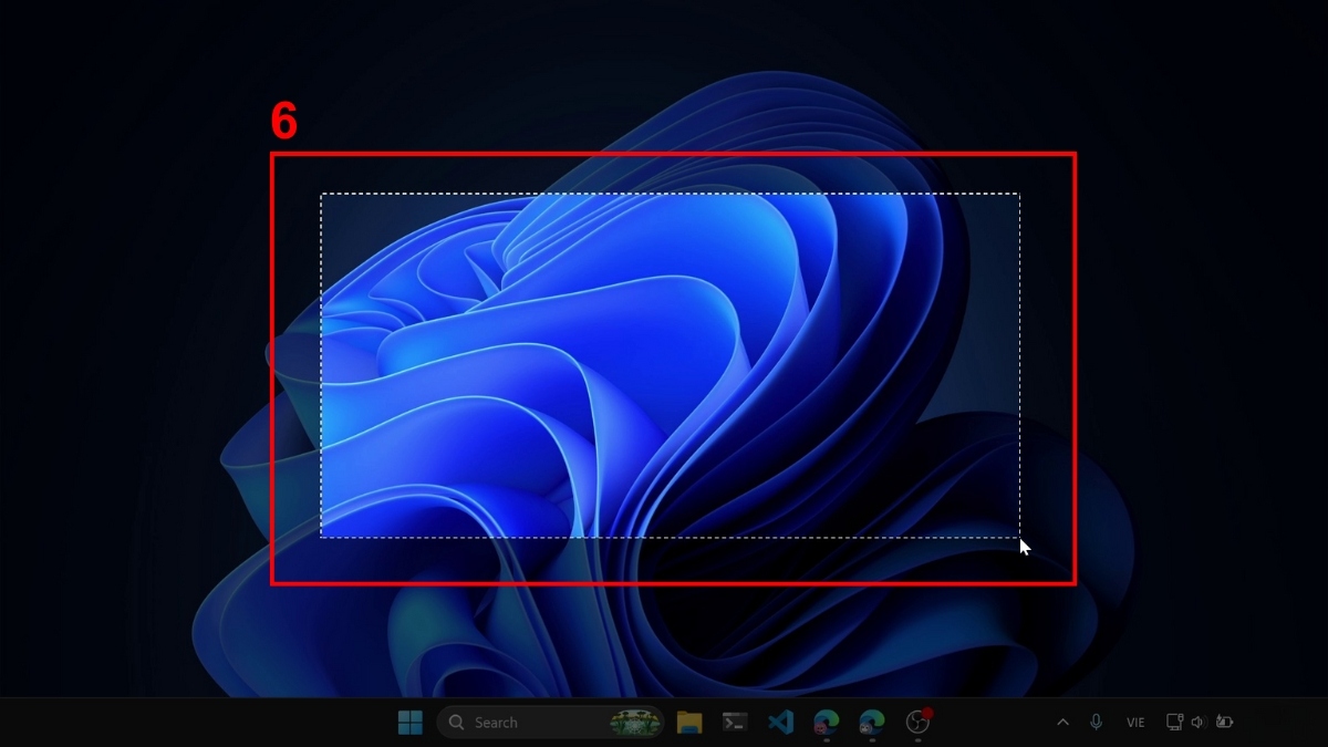 Cách chụp màn hình máy tính bằng chuột trên Windows bước 3 tiếp theo