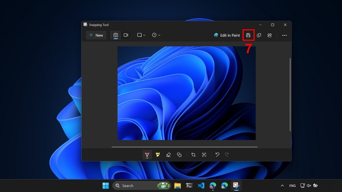 Cách chụp màn hình máy tính bằng chuột trên Windows bước 4