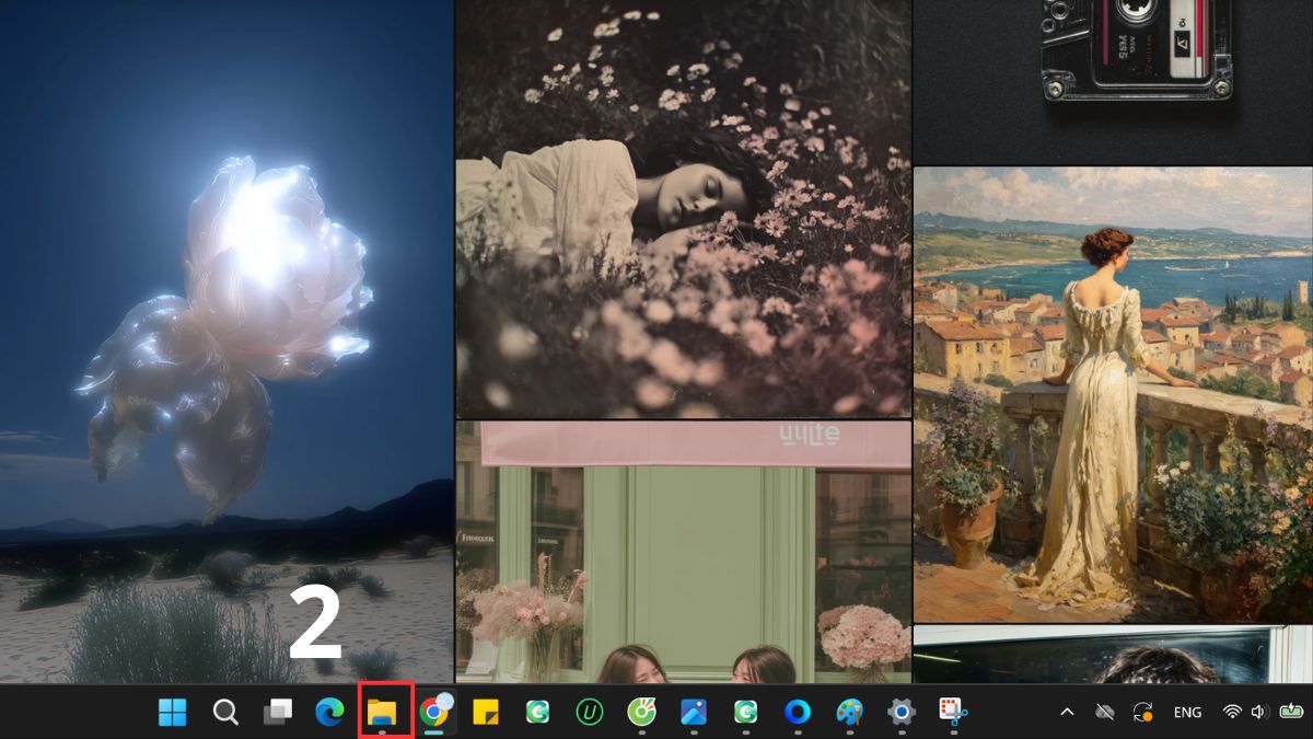 cách chụp màn hình máy tính fujitsu bằng tổ hợp phím bước 2
