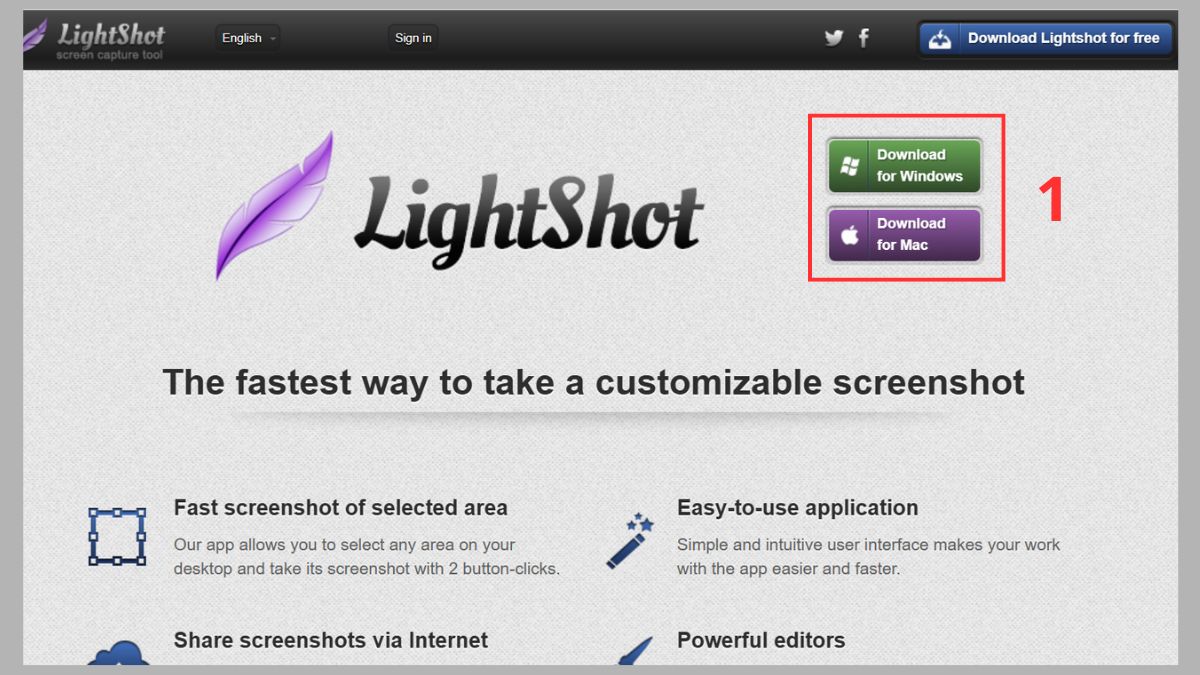 Cách chụp màn hình máy tính không bị sọc bằng phần mềm hỗ trợ bước 1