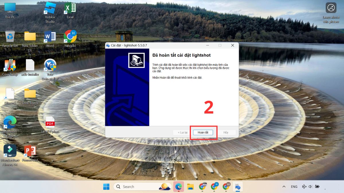 Cách chụp màn hình máy tính không bị sọc bằng phần mềm hỗ trợ bước 2