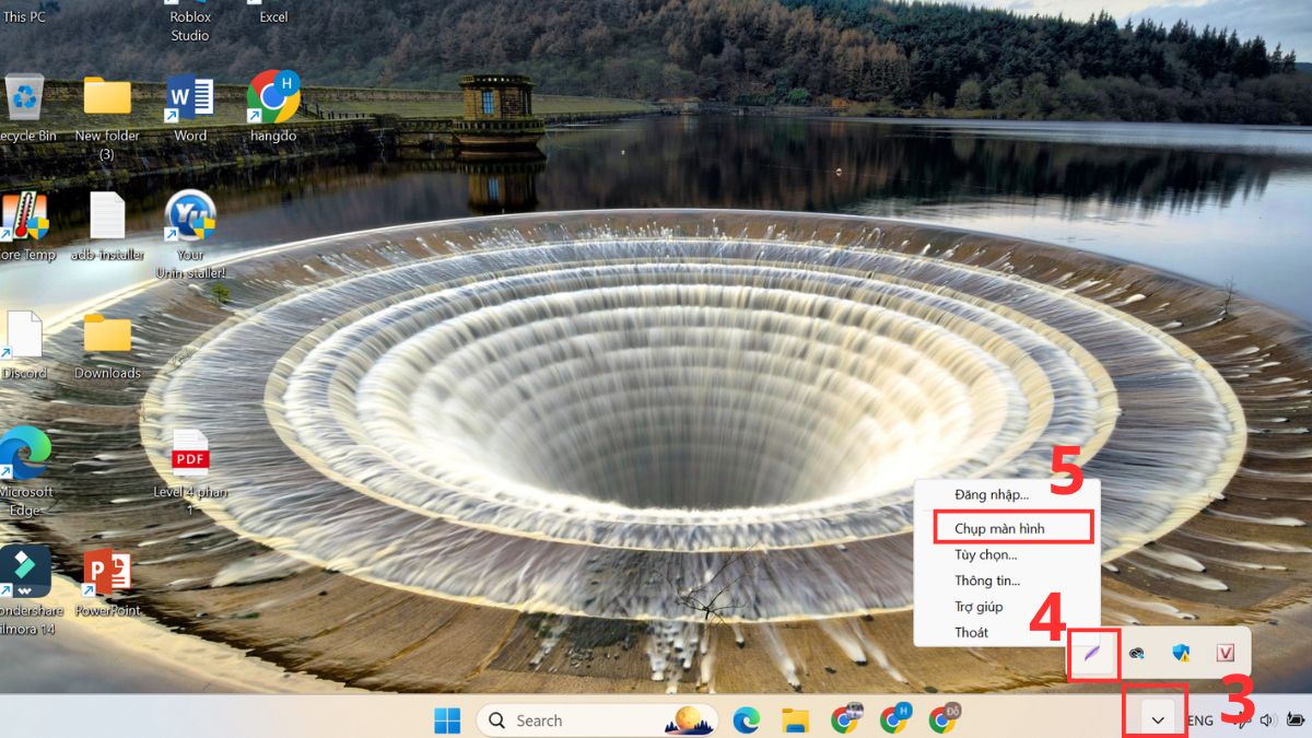 Cách chụp màn hình máy tính không bị sọc bằng phần mềm hỗ trợ bước 3