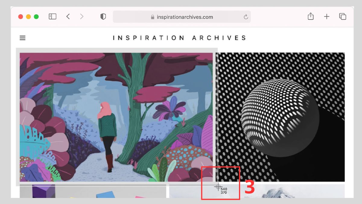 cách chụp màn hình máy tính theo vùng trên MacBook bước 3
