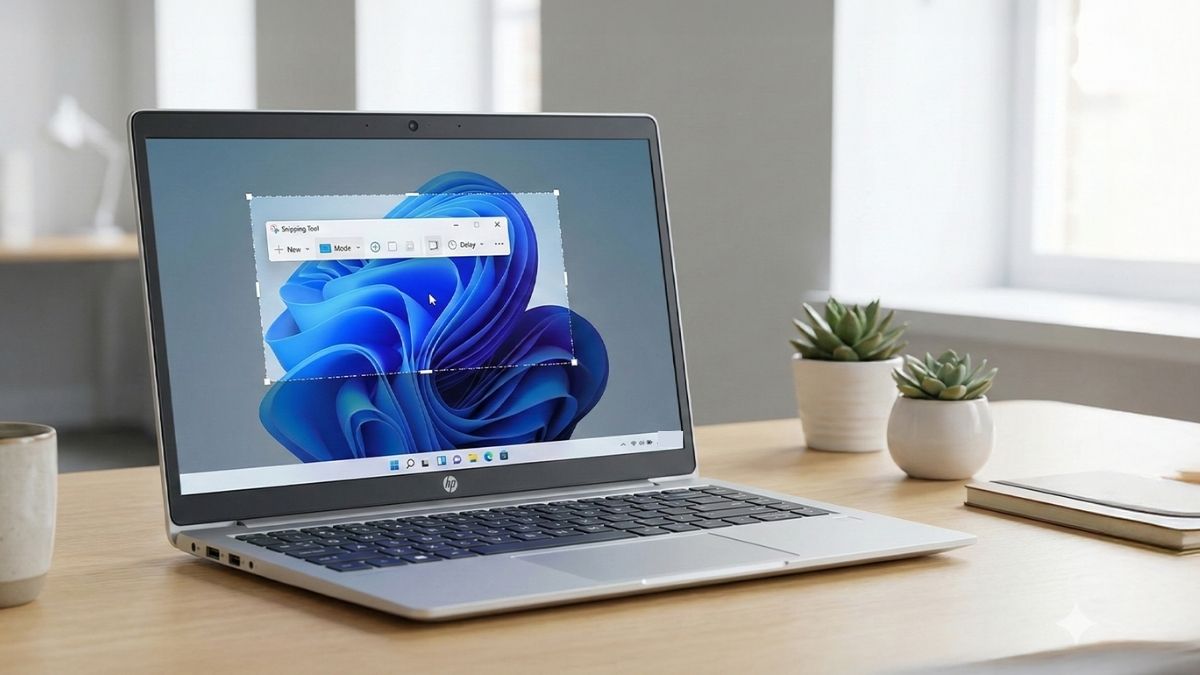 Mẹo chụp màn hình máy tính theo vùng rõ nét hơn