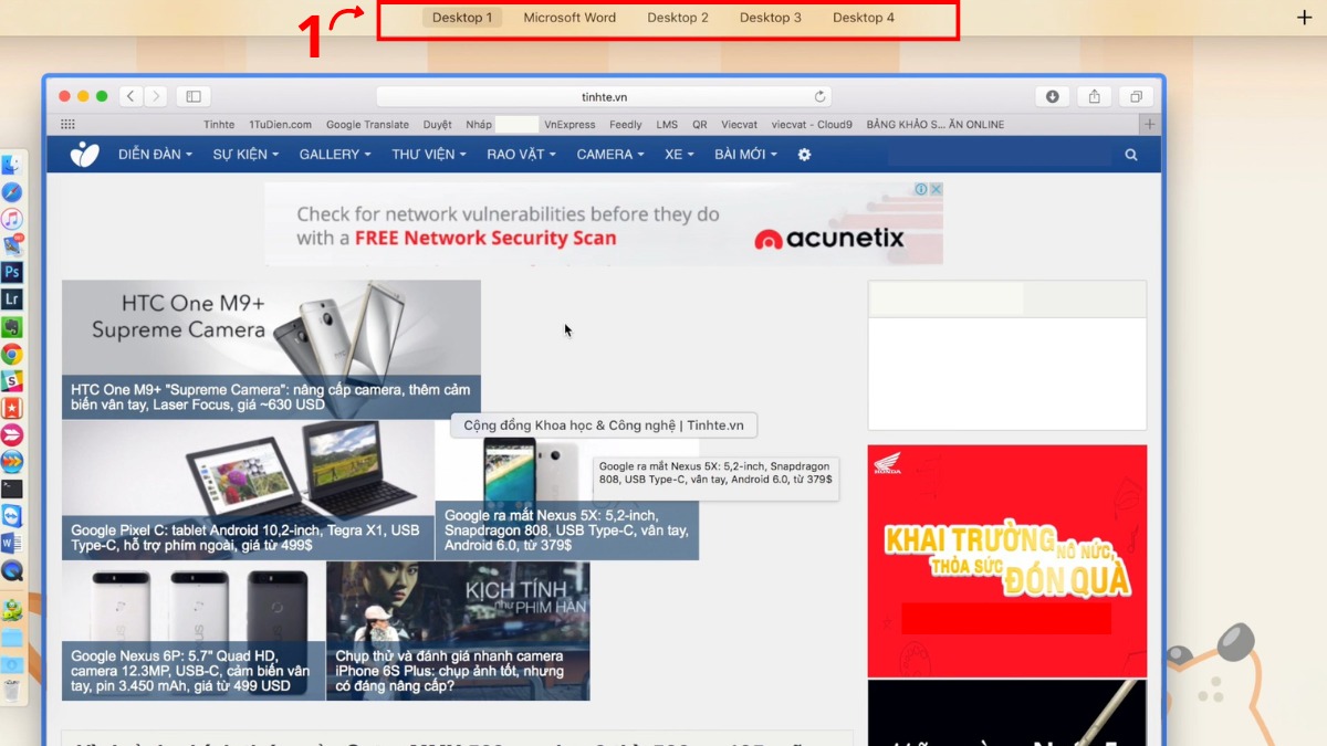 Đối với macOS Mojave, Sierra, High Sierra, El Capitan bước 1