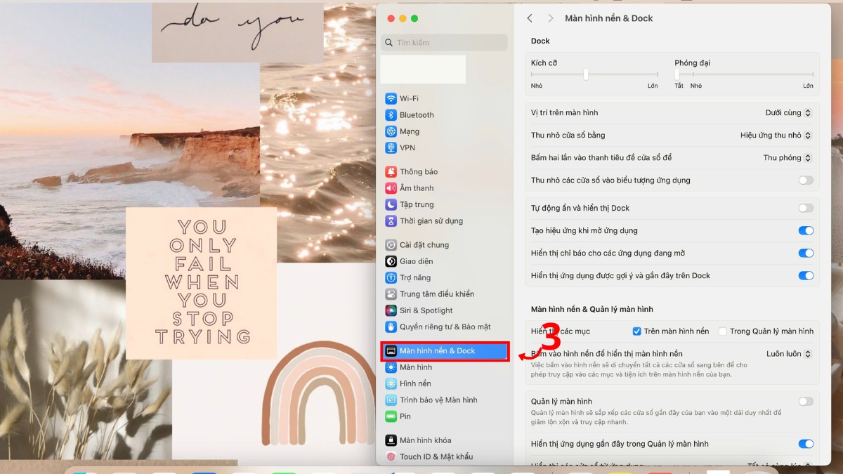 cách chia đôi màn hình máy tính Mac bằng chế độ Split View bước 2
