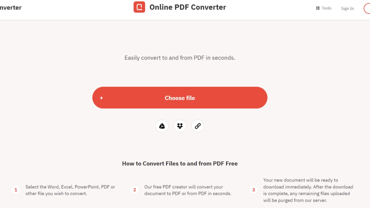 Cách chuyển file Excel sang PDF không bị cắt bằng pdf convert - bước 1
