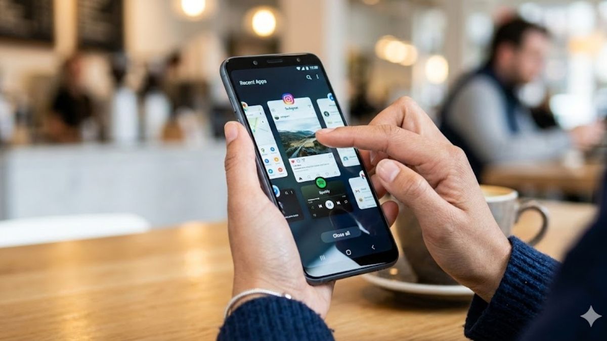 Tắt các ứng dụng nền khi chuyển file lớn