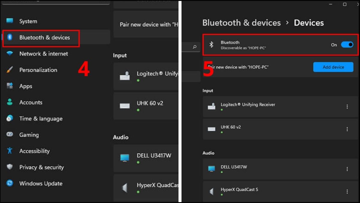 cách chuyển video từ điện thoại sang máy tính bằng bluetooth bước 2
