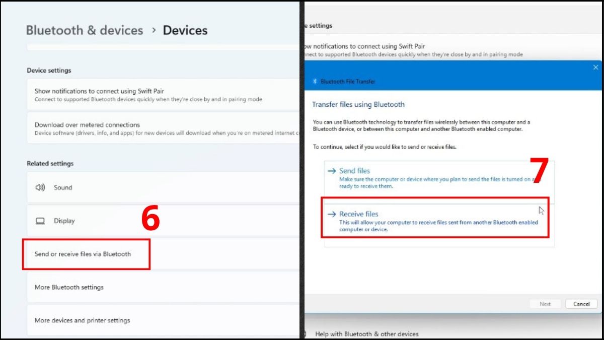 cách chuyển video từ điện thoại sang máy tính bằng bluetooth bước 3