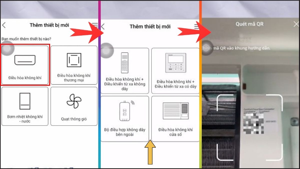 Cách dùng điều khiển điều hòa Panasonic trên điện thoại bước 2