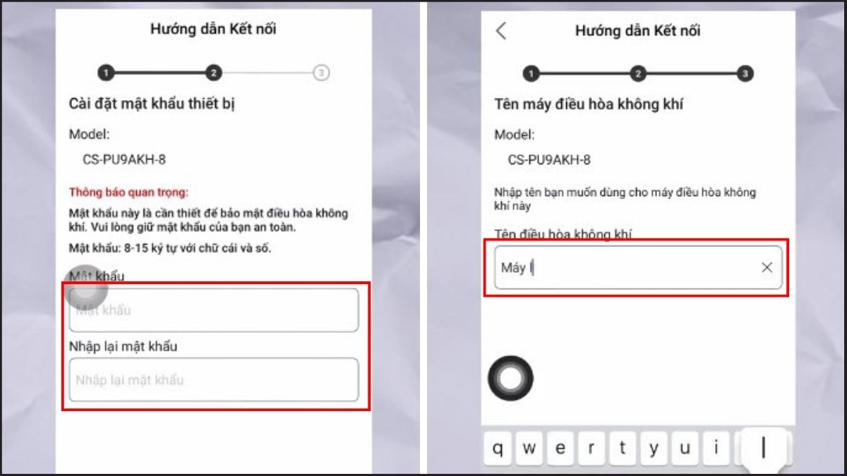 Cách dùng điều khiển điều hòa Panasonic trên điện thoại bước 4