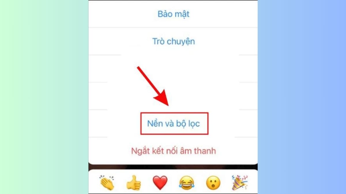 Hướng dẫn cách dùng Filter trên Zoom trên điện thoại - bước 2