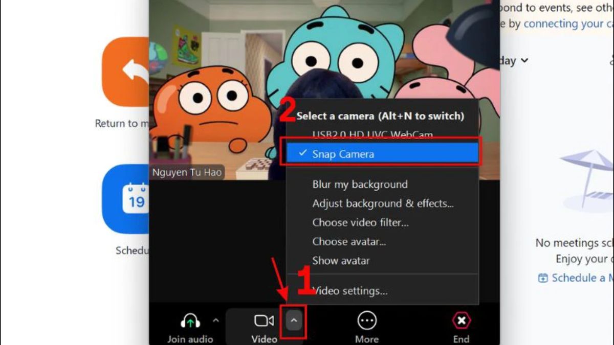 Cách lấy Filter trên Instagram để áp dụng cho Zoom - bước 4