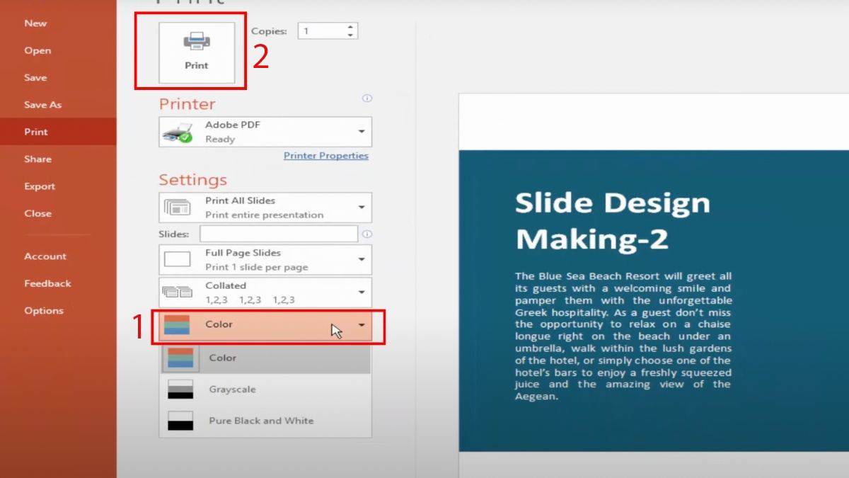 Đối với tài liệu Powerpoint bước 3