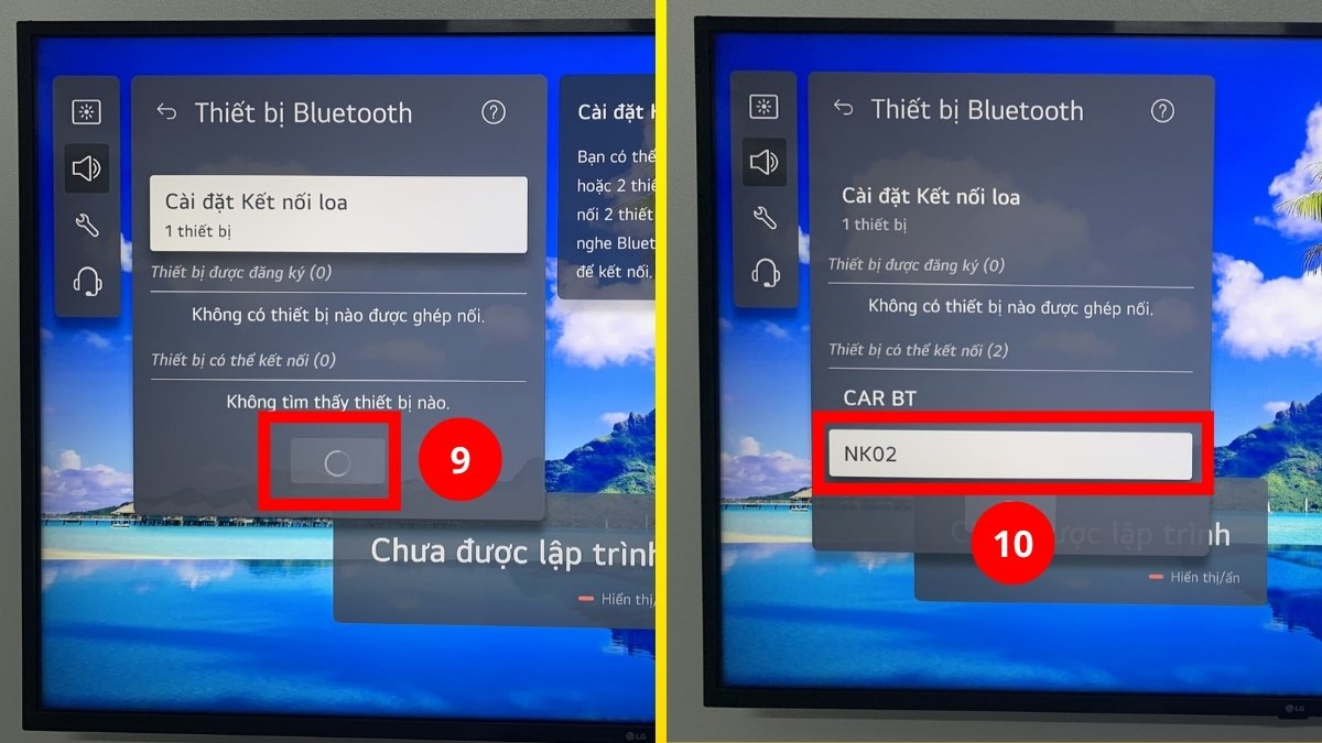 cách kết nối Bluetooth với tivi LG qua bluetooth bước 4