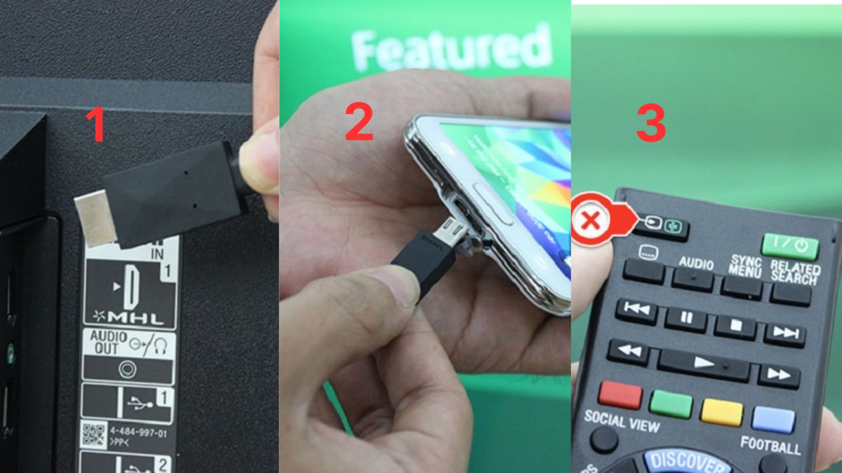 Sử dụng cáp HDMI