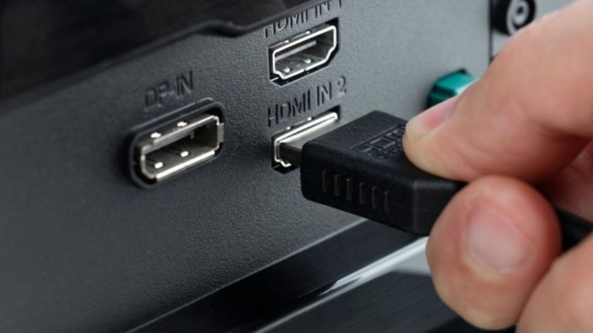 cách kết nối Zoom với tivi Sony bằng HDMI - bước 2