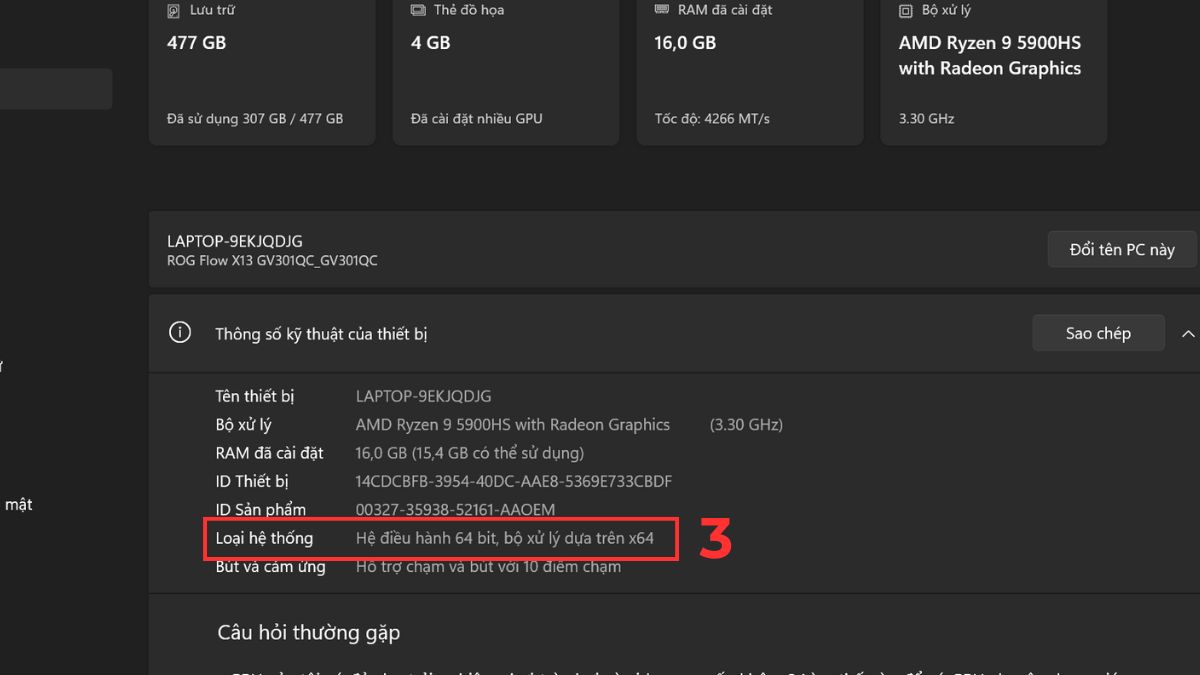 Cách kiểm tra máy tính 32 hay 64 bit bằng kiểm tra properties bước 3