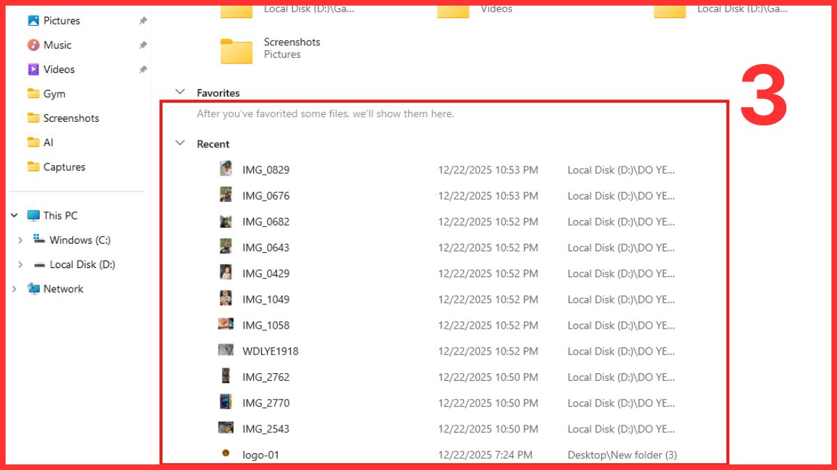 cách kiểm tra máy tính có bị theo dõi không bằng kiểm tra lịch sử máy tính bước 3