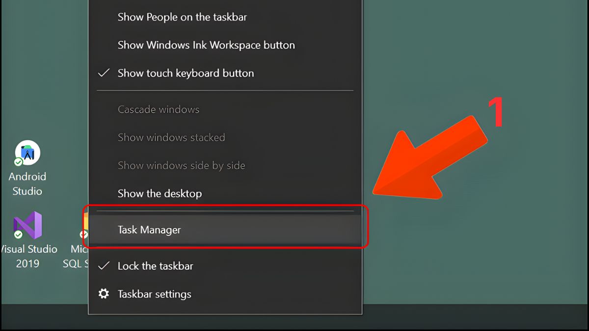 Kiểm tra tình trạng CPU bước 1